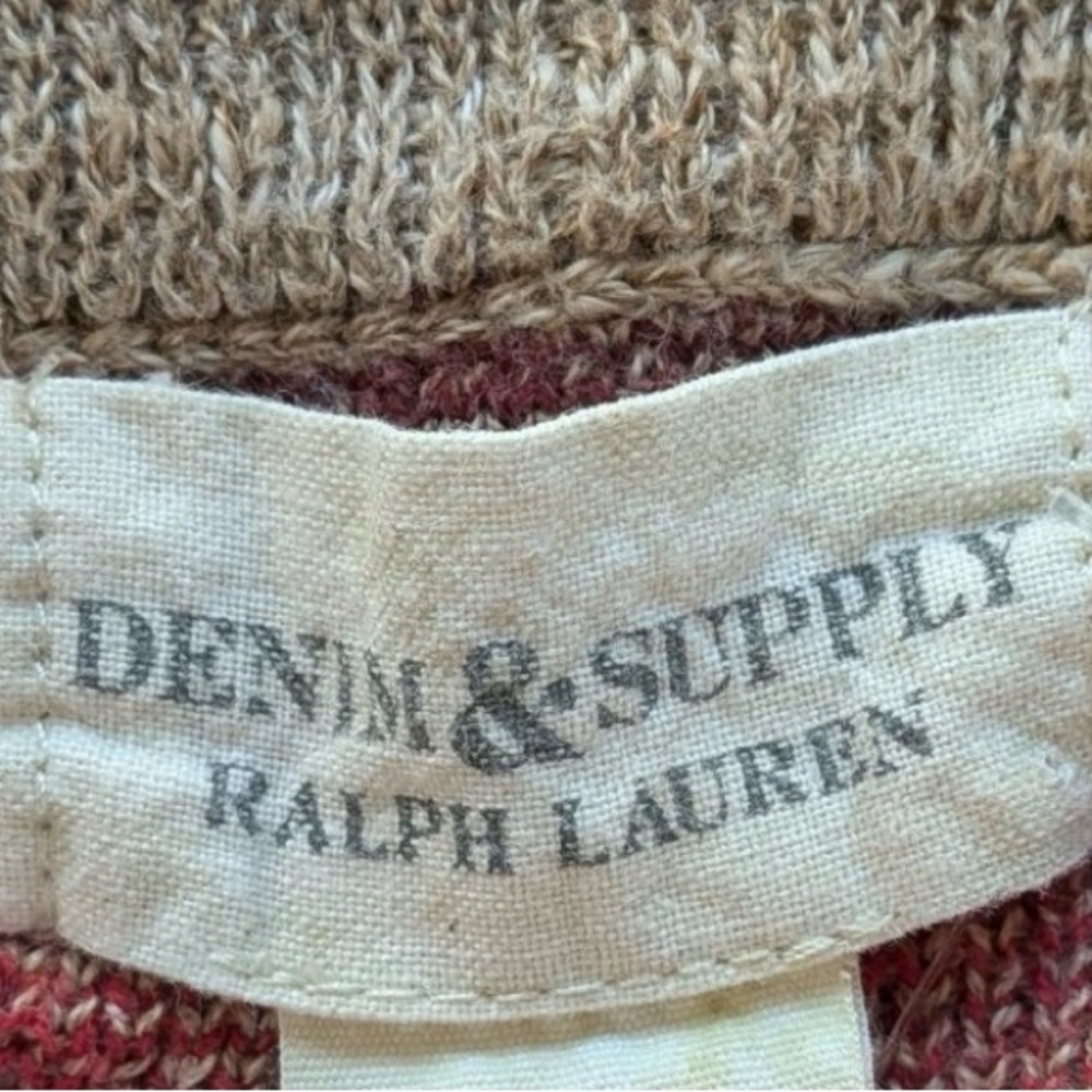 Ralph Lauren Southwestern Pattern Shawl Collar Button Front Women's Sweater - Picture 4 of 4